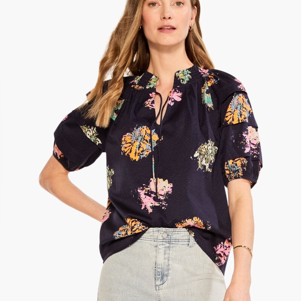 Nic+Zoe Bright Spot Top - Size XS